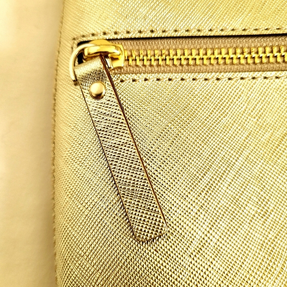 Rare Kate Spade Cedar Street Tenley Gold Crossbody Leather Bag - Picture 10 of 16
